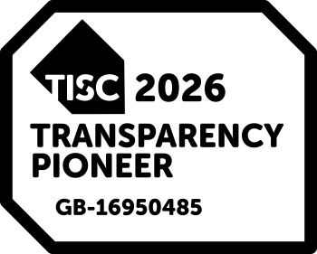 TISCreport&rsquo;s Transparency Pioneer 2026 badge